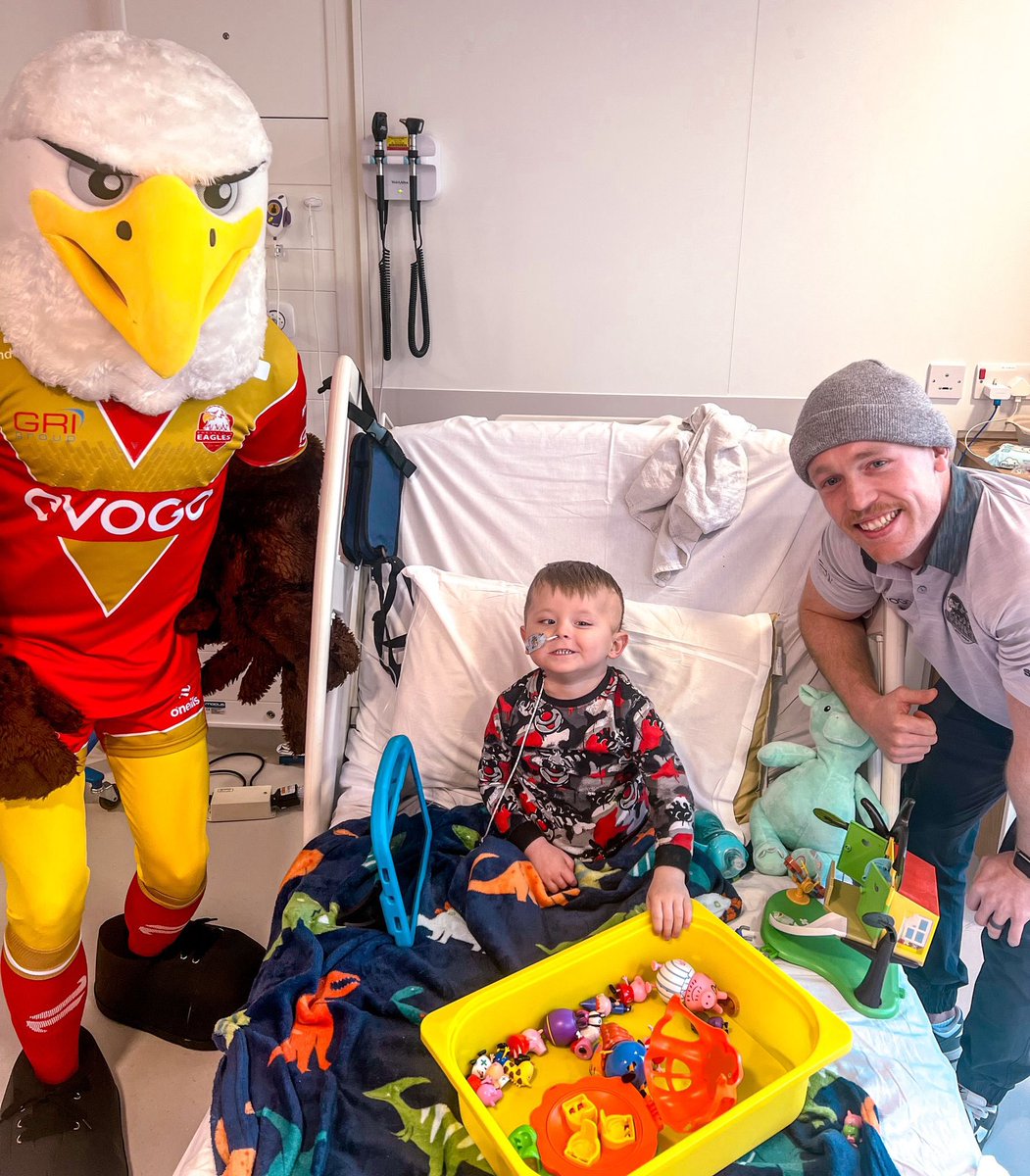 Everyone at the club would like to pass on their sincere condolences to all of Ely’s family and friends at this sad time.

🦅 Once an Eagle, Always an Eagle.

#StrongerTogether #Elysarmy #RLFamily