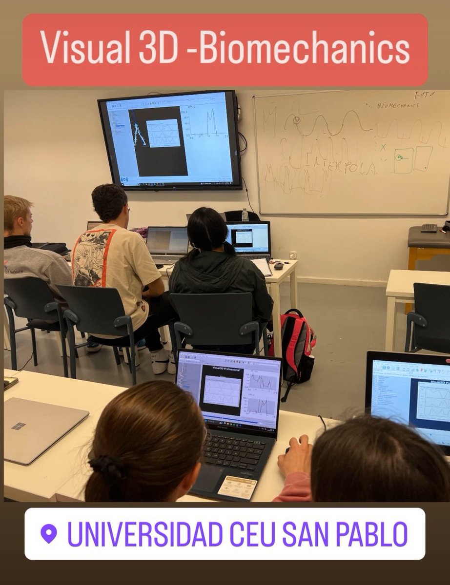 Visual 3D software training <a href="/cmotioninc/">C-Motion</a> in Master in Sport Biomechanics <a href="/CEUuniversities/">CEUuniversities</a>  #Biomechanics #Biomecánica <a href="/wscottselbie/">Scott Selbie</a> <a href="/hubemalab/">hubemalab</a> <a href="/biomocap/">biomocap</a>