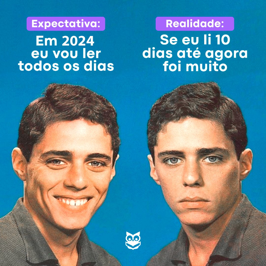 skoobnews's tweet photo. Expectativa vs realidade. 🤣 #VidaDeLeitor
Como estão as suas leituras até o momento?💙 https://t.co/Dg2iGGjSJz