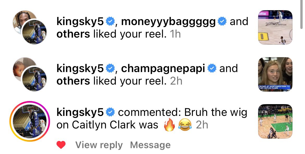 @watchoftheweek Drake liked my Caitlin Clark Video! And you were the star, so safe to say Drake is now a fan you lol!!