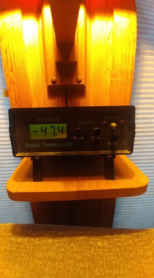 NWSduluth's tweet photo. Check this out! On January 31st, 2019, our Cooperative Observer (COOP) near Brimson, MN measured a temperature of -47.4° F. This year on the same date, they measured a temp of 46° F. This is 94 degrees warmer than it was in 2019! #mnwx #wiwx https://t.co/PXjzd6MREO