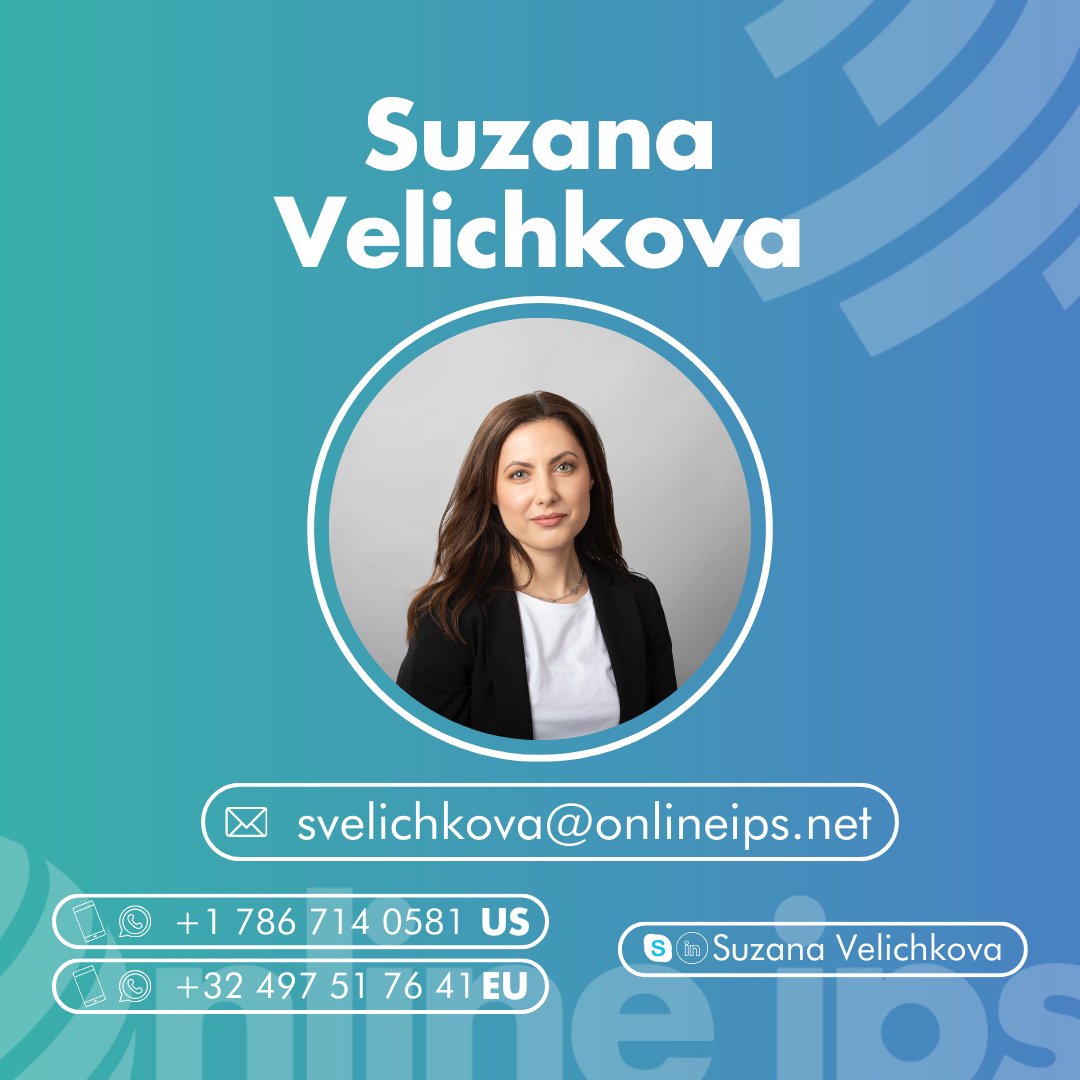 OnlineIPS's tweet photo. MEET SUZANA! We're thrilled to introduce our dynamic new Sales Manager, Suzana Velichkova, based in Europe, ready to elevate your payment experience! WILL YOU BE AT ICE LONDON? @ICE365Global Stop by Stand N9-250 and grab a coffee with her! https://t.co/3V9qf9Wrmr
