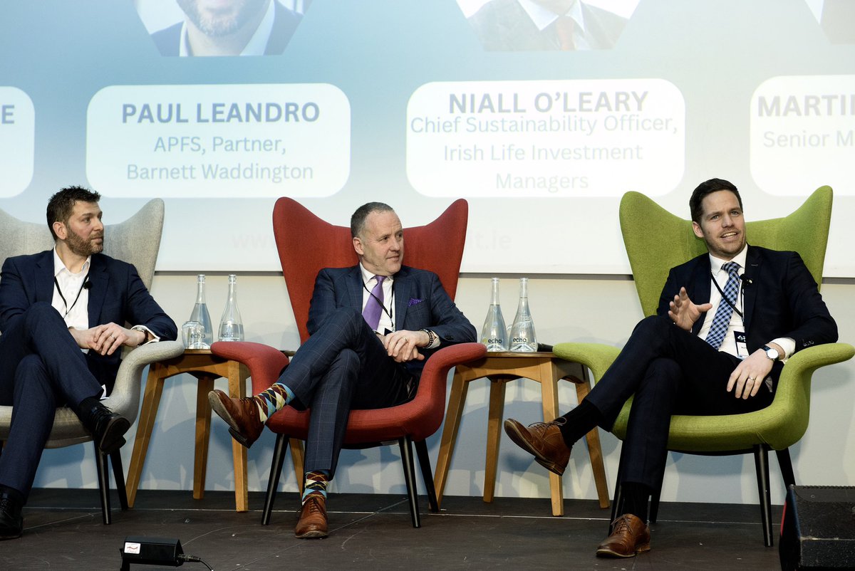 PwCIreland's tweet photo. 👏 We were proud to be sponsors of The National Pensions Summit 2024 yesterday in Croke Park.
💡 Martin McAlister, Senior Manager, Pensions, gave an insightful outlook on the pensions industry.
Check out some highlights below 👇
#PensionsSummit24 @SummitPensions https://t.co/srXYQItqFU