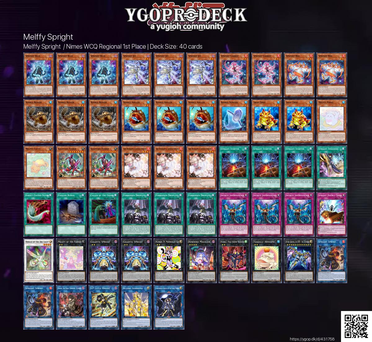 Yu-Gi-Oh! Deck of the Day - Melffy Spright https://t.co/3ciEGisYbo 157 0 #yugioh #yugiohtcg Yu-Gi-Oh! Deck of the Day - Melffy Spright https://t.co/3ciEGisYbo 157 0 #yugioh #yugiohtcg