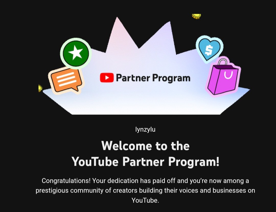 lynzylu5's tweet image. So! Sonic aside (it intensely exciting, the Sonic movies are incredibly good), I have some big news. I have been accepted into the #YouTubePartnerProgram (&lt;- hashtag recommended for sharing)! So I guess I better start taking this seriously &gt;:D