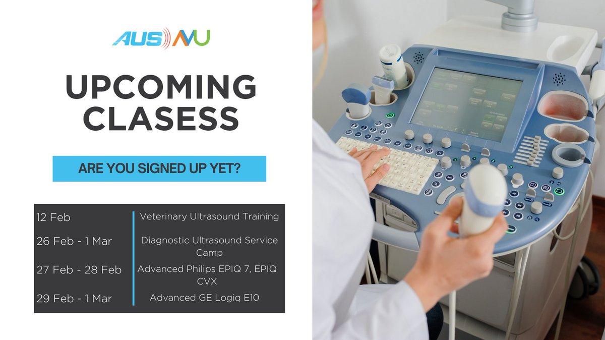 AUSTulsa's tweet image. Join us for our exciting new class, designed specifically for ultrasound techs like you! 
advancedultrasound.com/training/train…
#advancedultrasound #ultrasoundtech #ultrasoundtraining