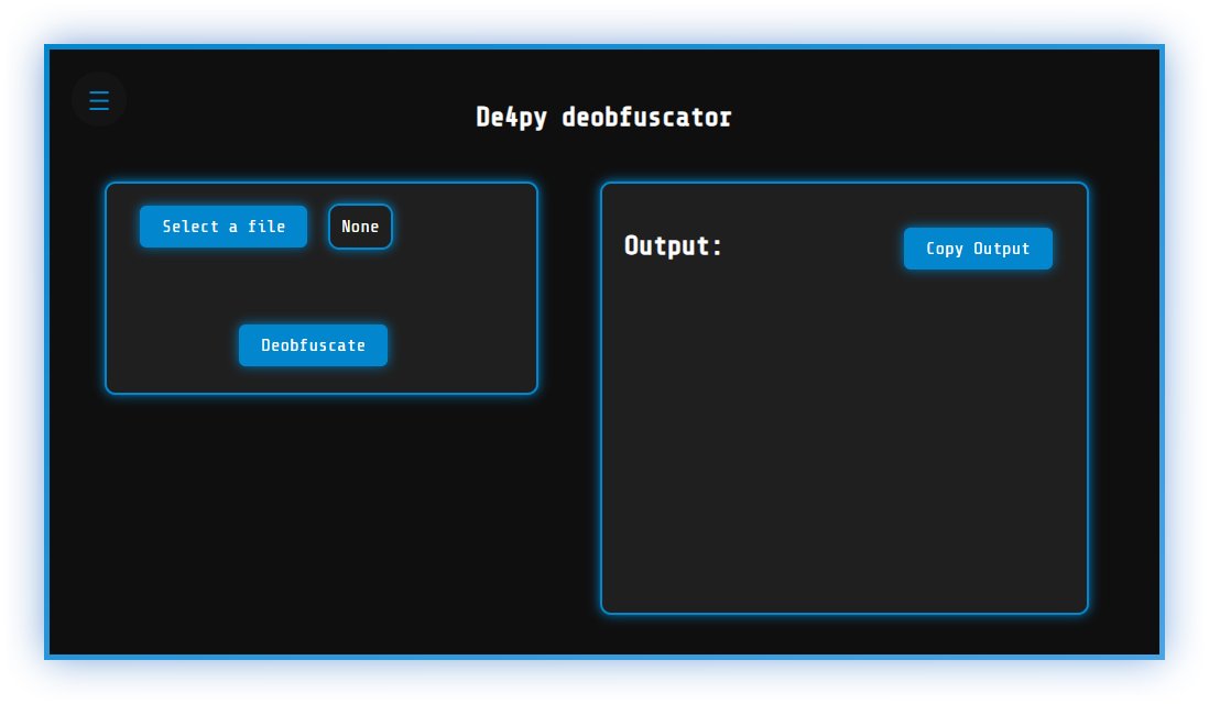 de4py : Toolkit for python reverse engineering : github.com/Fadi002/de4py
