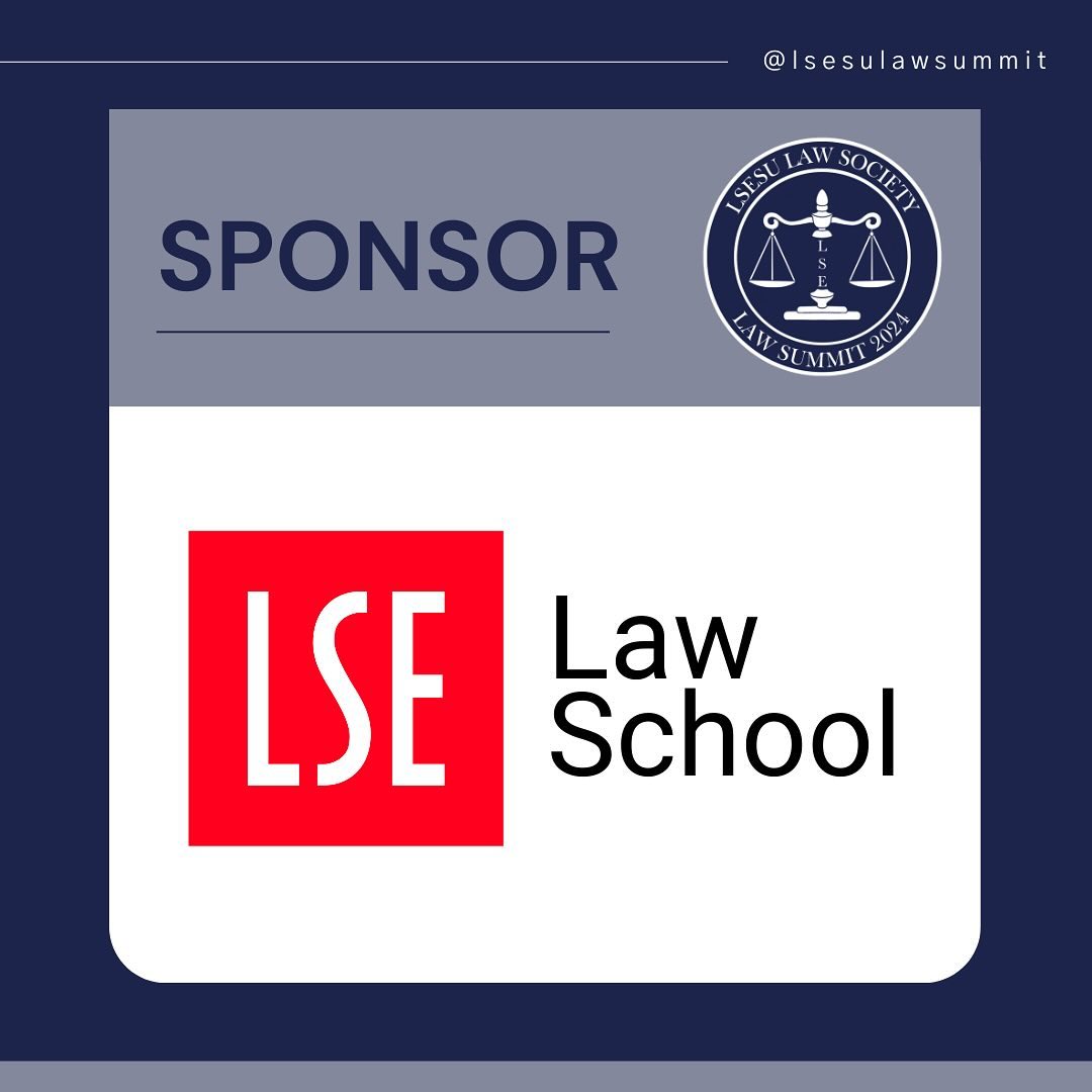 We are ecstatic to announce that @LSELaw is an official Sponsor for the LSE Law Summit!

Get ready for an unparalleled journey of legal insights and intellectual discussions at the LSE Law Summit.

#LSElawsummit #lawstudent #Ise #lawconference #lawyer #Law
