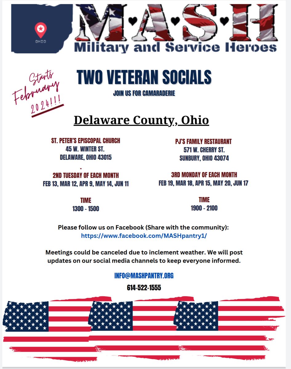 All Veterans Welcome! 🇺🇸🇺🇸🇺🇸