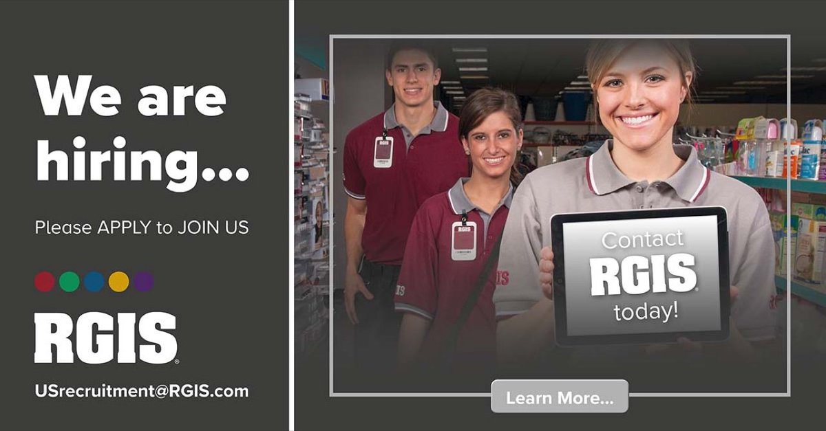 Exciting news! Join our expanding team as we venture into Oregon, Texas, and Florida. Positions available for leaders at all levels. Reach out to us at USRecruitment\@RGIS.com to explore opportunities.

#ExcitingOpportunities #JoinUsNow #Hiring