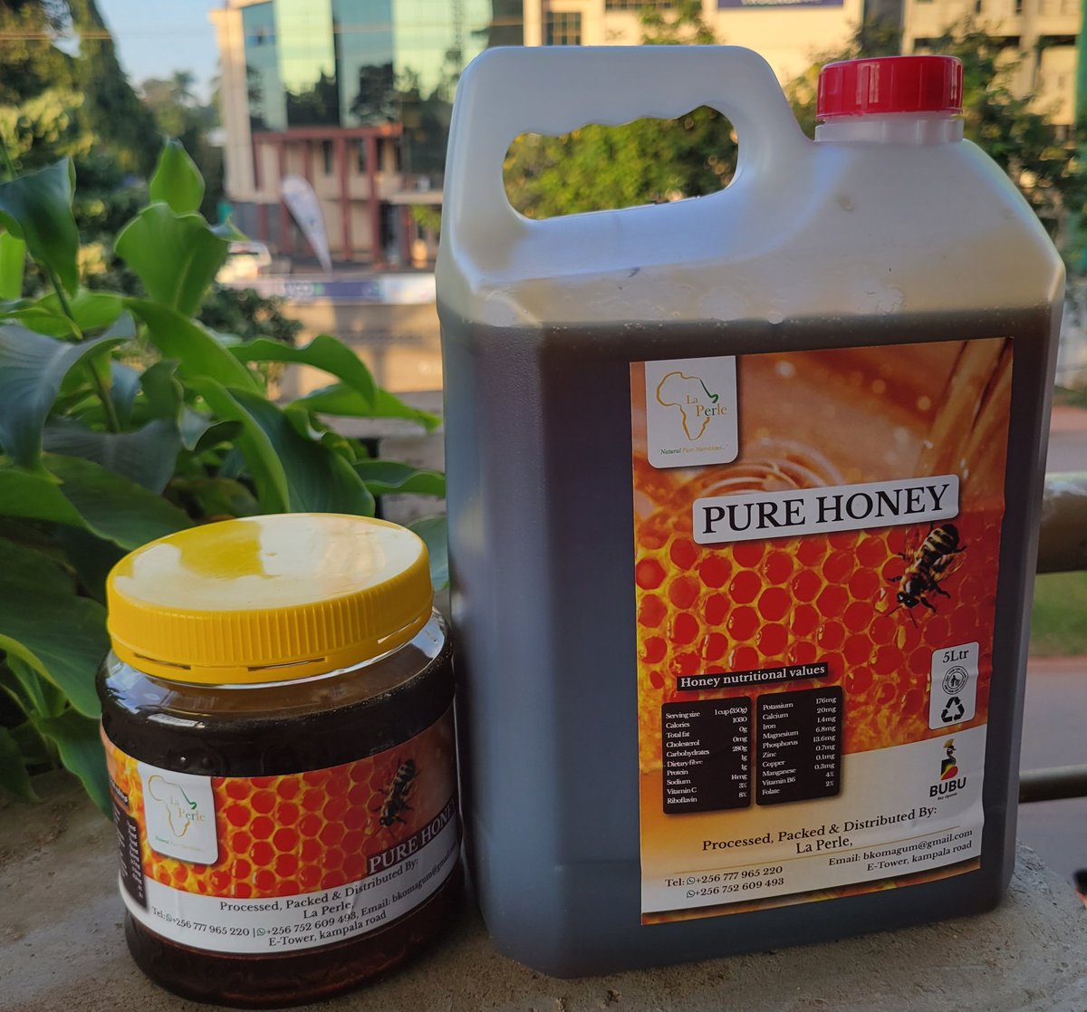 ug_aggie's tweet photo. HERE WE GO!
Are you trying to switch from sugar to honey. We bring you the most pure , natural, and authentic honey in the land. From the hive straight to your table in all quantities. Contact: +256752609493. Or dm @LaPerle_Ug. https://t.co/q1tKQZYMG0