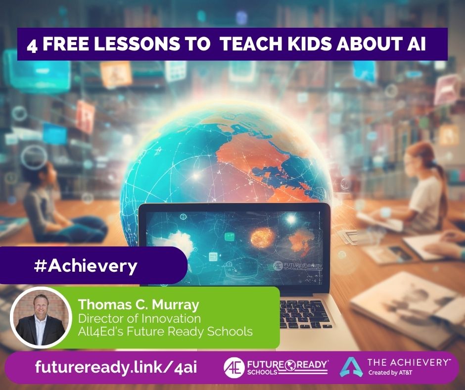 Future Ready (@futureready) on Twitter photo Welcome to the future! 🤖
Are you interested in using #AI in the classroom but don't know where to start? <a href="/thomascmurray/">Thomas C. Murray</a> has got you covered with his latest #futureready blog! Check out his recommendations on where to begin.
Read here: all4ed.org/blog/4-free-le… Welcome to the future! 🤖
Are you interested in using #AI in the classroom but don't know where to start? <a href="/thomascmurray/">Thomas C. Murray</a> has got you covered with his latest #futureready blog! Check out his recommendations on where to begin.
Read here: all4ed.org/blog/4-free-le…
