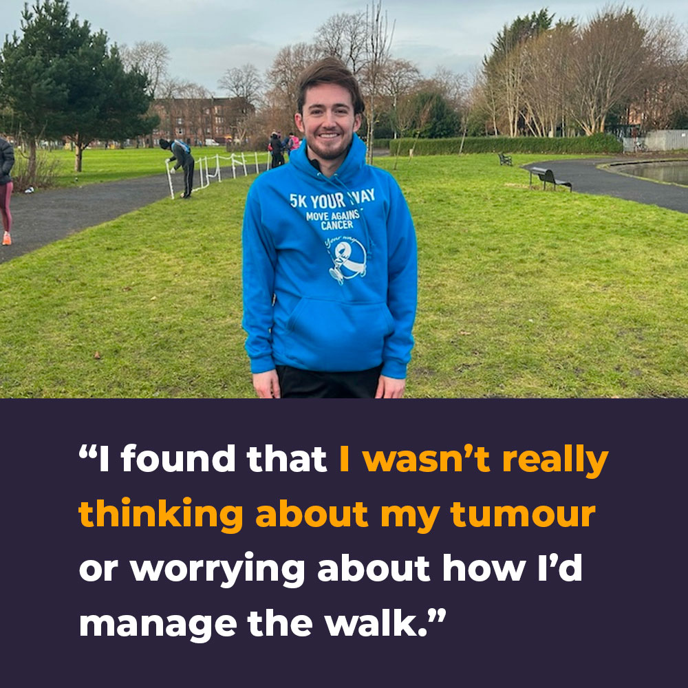 parkrun UK (@parkrunuk) on Twitter photo How do you go from struggling to walk, breathing difficulties and low confidence, whilst undergoing treatment for a tumour – to proving yourself wrong?
Conan McGhee found out at the launch of Scotland’s first <a href="/cancer5kYourWay/">5k Your Way, Move Against Cancer</a> 👉 parkrun.me/qf3yn
🌳 #loveparkrun How do you go from struggling to walk, breathing difficulties and low confidence, whilst undergoing treatment for a tumour – to proving yourself wrong?
Conan McGhee found out at the launch of Scotland’s first <a href="/cancer5kYourWay/">5k Your Way, Move Against Cancer</a> 👉 parkrun.me/qf3yn
🌳 #loveparkrun