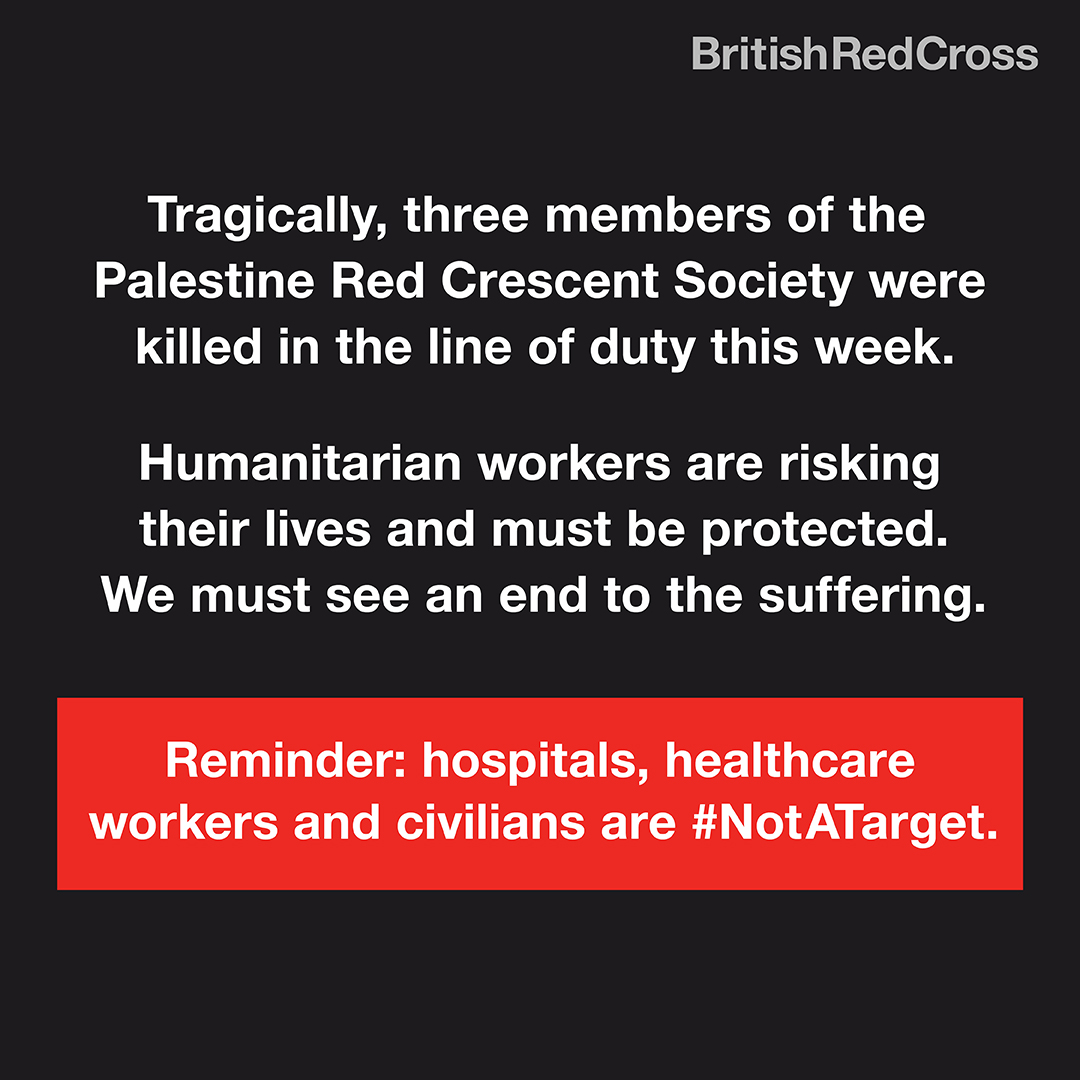 Our thoughts are with their loved ones, their families, friends and colleagues. 💔

Fighting near hospitals is an issue of life and death for humanitarian workers. ⬇