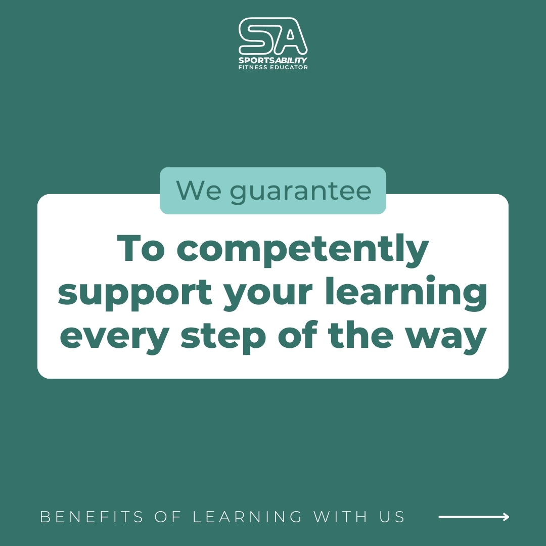 SportsabilityFE's tweet photo. Sportsability Fitness Educator has been an Active IQ Training Centre for 7 YEARS! 

Here is what learner's are guaranteed with us... 

#trainingcentre #fitnesscourse #education #fitnessjobs #fitnesscareer #fitnessindustry #activeiq https://t.co/JMLv1nOPAj