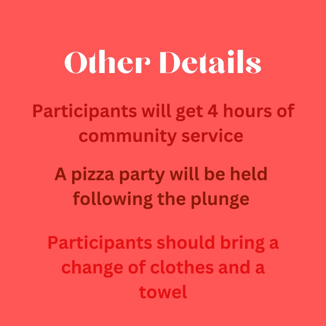 freezin’ for a reason!