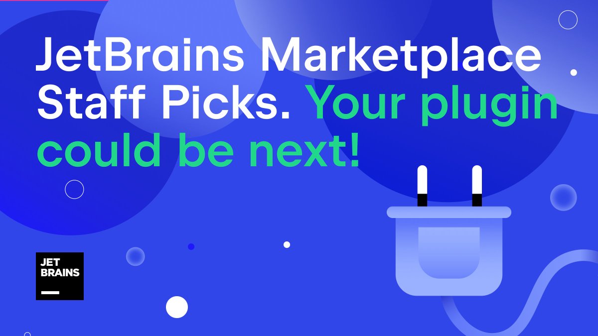 JBPlatform's tweet photo. 📢 Calling all plugin developers!

Submit your application for a chance to be featured in #JetBrainsMarketplace's Staff Picks.

If you believe your plugin stands out, apply now to shine in the spotlight! 👉 https://t.co/v9O8tefQsa https://t.co/5NQ2HFF1rh