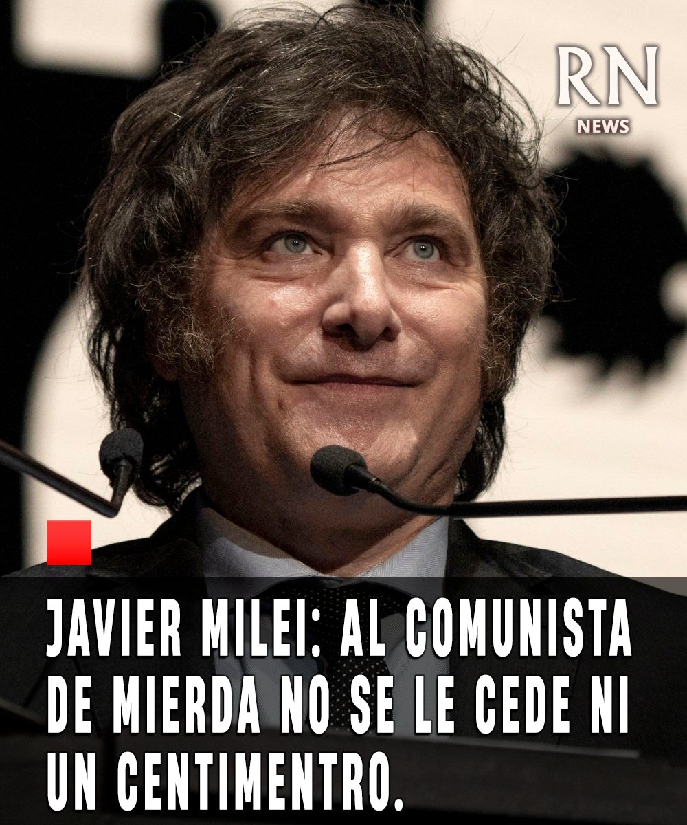 RNacional_News's tweet image. 🔄Si apoyas como yo las palabras del Presidente Javier Milei comparte y deja tu like. Es momento de domar al zurderio criminal y llevarlos a la cárcel.
