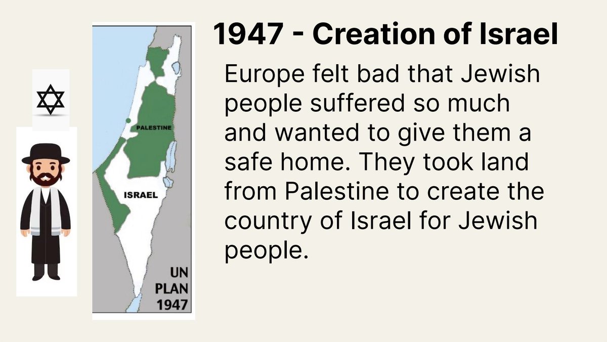 gabe_stutman's tweet photo. Baffling, hamfisted and ahistorical lesson provided to students at Menlo Atherton High School in Palo Alto. "Israel is a country created on Palestinian land. The United Nations says this is illegal." The school says it is now rolling out a program to better educate students. https://t.co/Uo1EvkiXS8