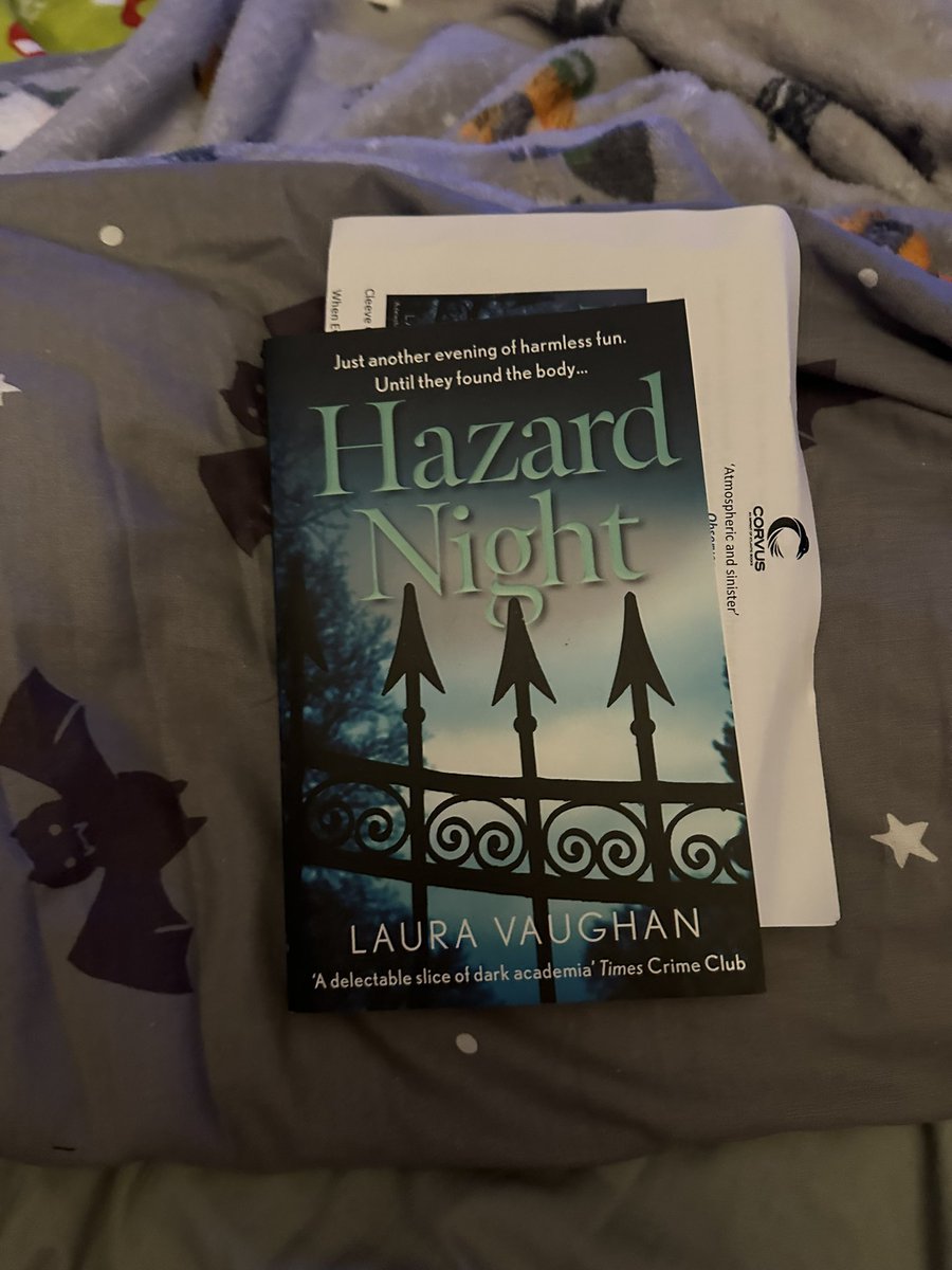 Thank you @rararesources for sorting out a PB of #hazardnight for me.
@lauravaughan @AtlanticBooks