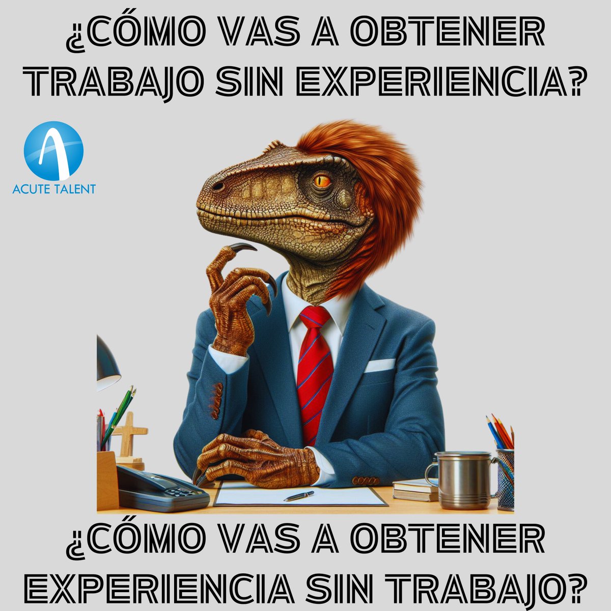 Acute_Talent's tweet photo. 1/10 ¿Te suena familiar este meme? Entonces este post es para ti

¿Alguna vez te has sentido frustrado por no conseguir trabajo por falta de experiencia? ¿O por no poder adquirir experiencia por no tener trabajo? https://t.co/WhNyl6QxqK