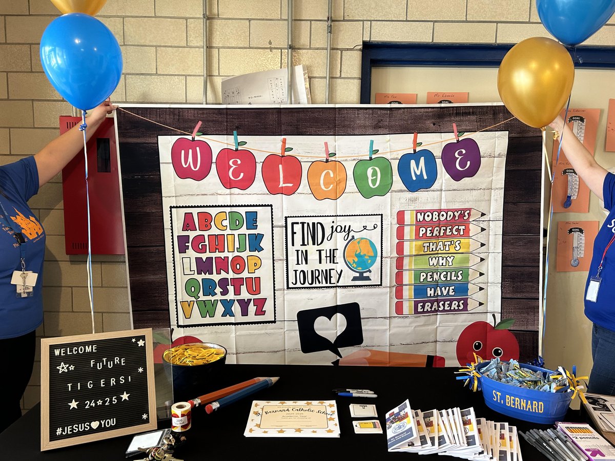 💙NEW families🧡NEW pre-kinder 
              💙NEW Kindergarten Round Up TODAY! 
        🔜 1-2pm at St Bernard Catholic School
         We are BEYOND excited to welcome you‼️ <a href="/stbernardtigers/">St Bernard School</a> <a href="/ArchOmahaSchool/">ArchOmaha Catholic Schools</a> <a href="/ArchOmaha/">Archdiocese of Omaha</a>