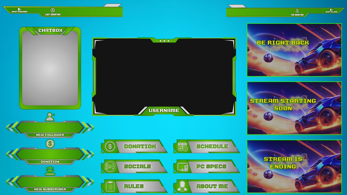 A big thanks to my recent client
<a href="/_haydenwilson/">Hayden</a>  
for the opportunity to create his channel overlay, working with someone as amazing as it was a joy ❤
follow him on Twitch, He's an amazing streamer ❤️
twitch.tv/haydenmedia12
.
.
.
#GraphicDesigner  #twitch #digitalart