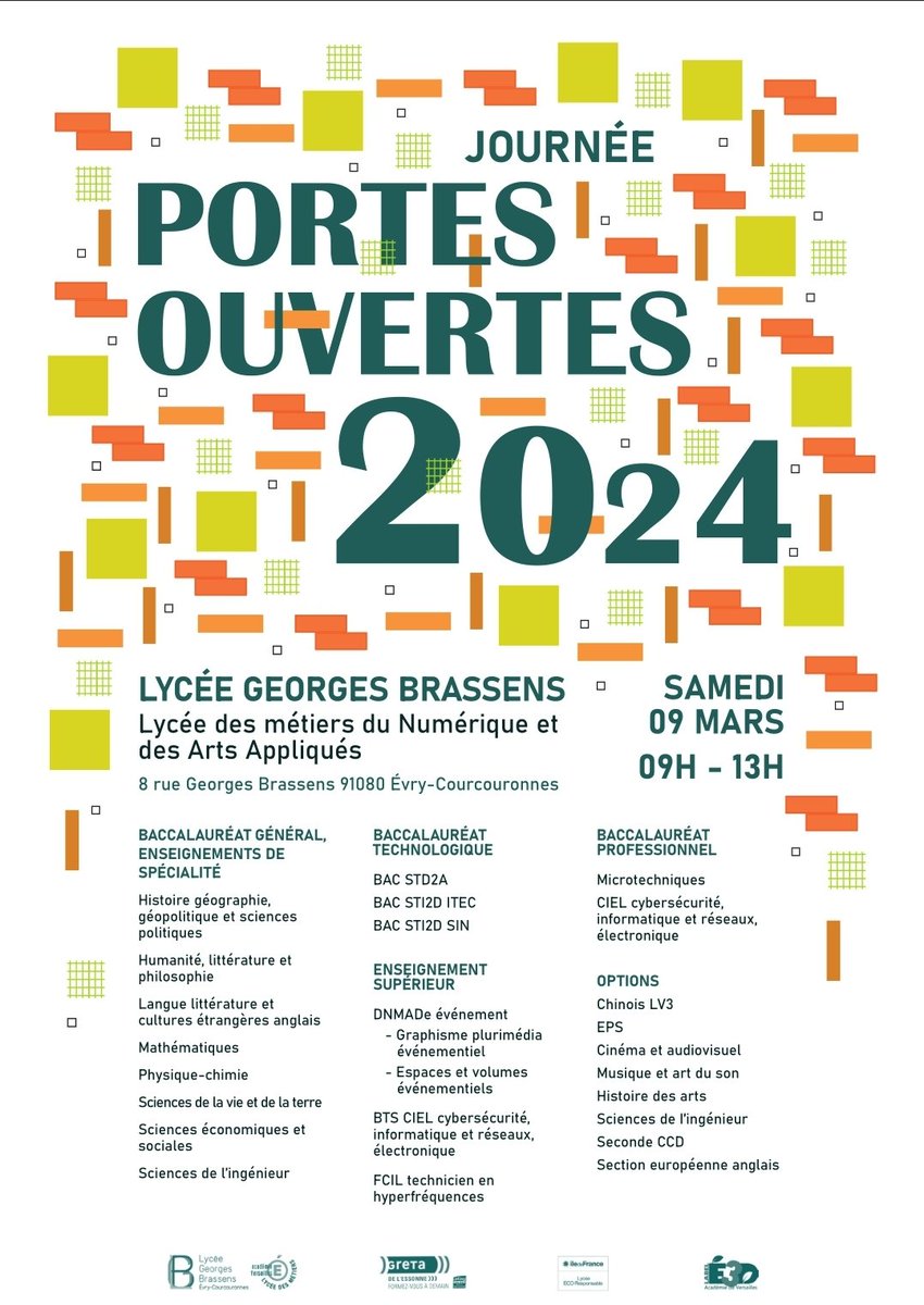 Samedi 9 mars 2024 - 9h00 - 13h00...venez nombreux !
