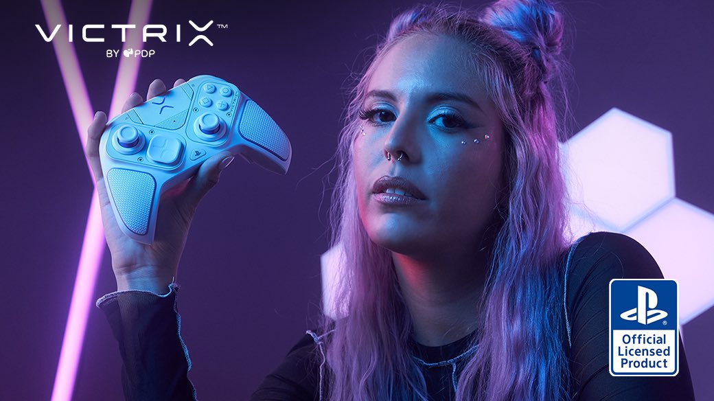 But wait! There’s more! The award-winning Victrix Pro BFG Wireless Controller is now available for pre-order in White! 🎮✨ Compatible with PS5, PS4, and PC. pdp.com/products/copy-… #victrix #victrixprobfg #playstation #pcgaming