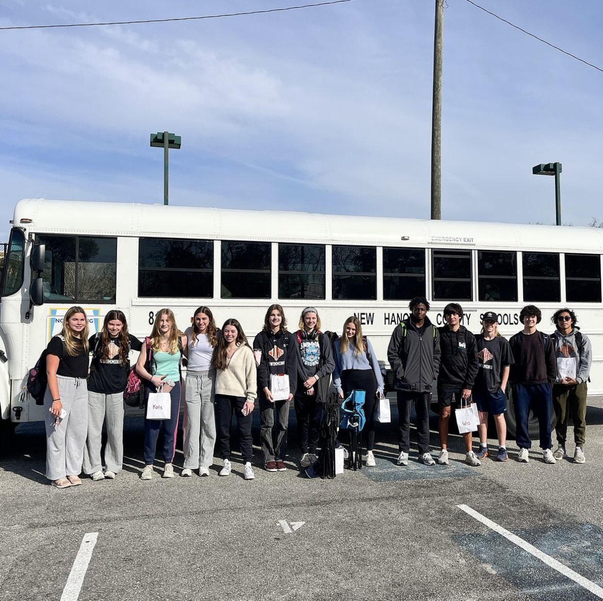 nhhs_sports's tweet image. Best of luck to the following Swimmers and Divers as they travel to the Triangle Aquatic Center to take on the 4A Eastern Regionals! (See thread below for a list of the swimmers and divers competing today)