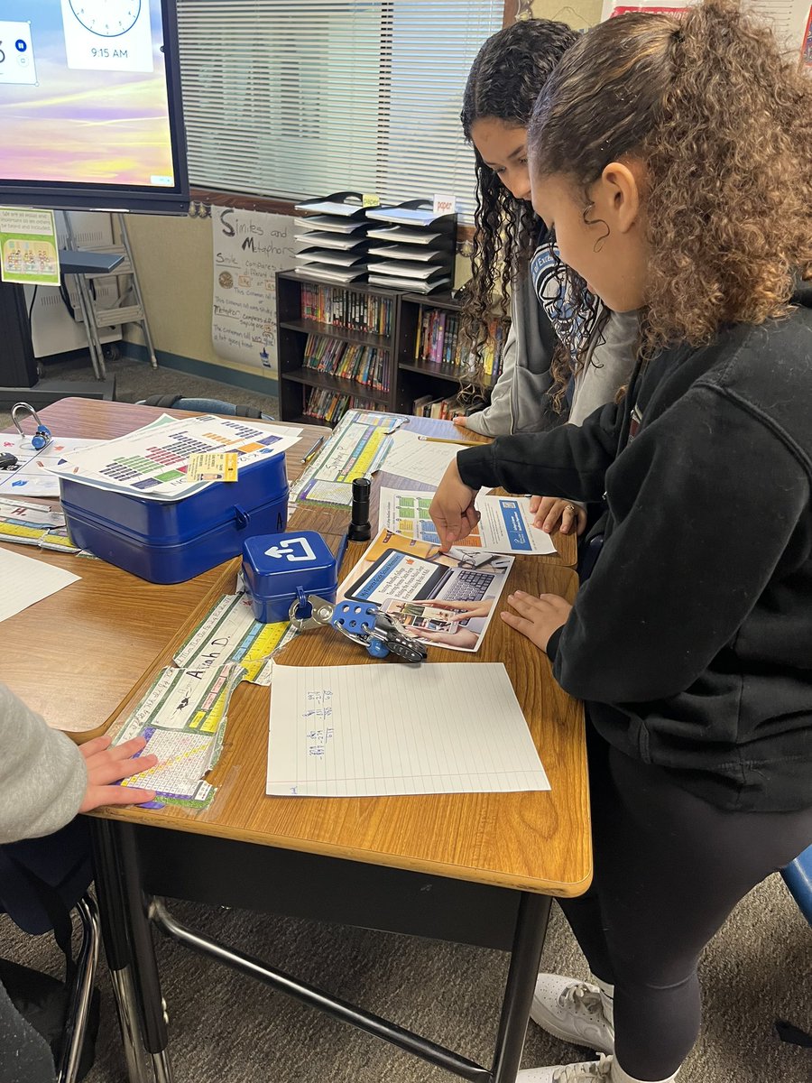 RuthGibsonES's tweet photo. 6th grade participated in CTE Breakout Boxes. #CTEBreakoutBox #WorkEDBreakoutBox https://t.co/Mbm5pNYOGI