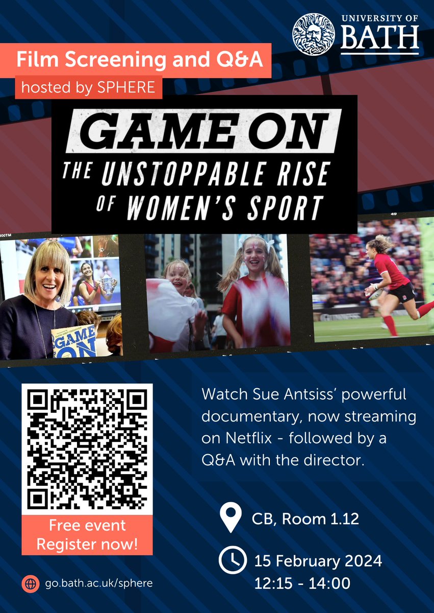 Emma Rich (@dremmarich) on Twitter photo SPHERE (Sport, Physical Activity and Health Equality Research Centre) go.bath.ac.uk/sphere speaker series - we are delighted to announce <a href="/sueanstiss/">Sue Anstiss MBE</a> will be joining us <a href="/UniofBath/">University of Bath</a> for a film screening and Q&A! #womensport <a href="/IWGWomenSport/">IWG Women & Sport</a> <a href="/Womeninsport_uk/">Women in Sport</a> SPHERE (Sport, Physical Activity and Health Equality Research Centre) go.bath.ac.uk/sphere speaker series - we are delighted to announce <a href="/sueanstiss/">Sue Anstiss MBE</a> will be joining us <a href="/UniofBath/">University of Bath</a> for a film screening and Q&A! #womensport <a href="/IWGWomenSport/">IWG Women & Sport</a> <a href="/Womeninsport_uk/">Women in Sport</a>