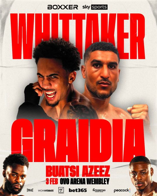 2024.02.03 Ben Whittaker vs Khalid Graidia mi-lourds
#WhittakerGraidia #boxing