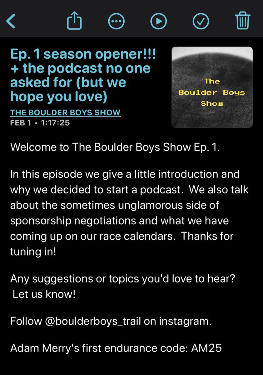 New podcast from <a href="/MattDaniels480/">Matt Daniels</a> and the Boulder Boys - like and subscribe folks