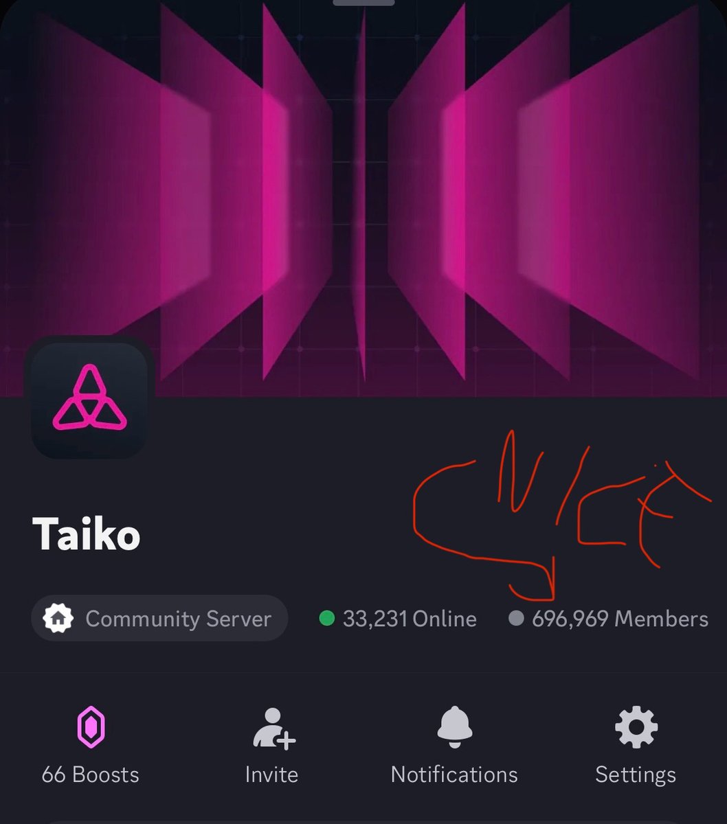 taikoxyz's tweet image. gm this is intern speaking

they told me to tell you that i've been rehired and also nice job on the 696,696 discord members

thank you everyone you saved my ass