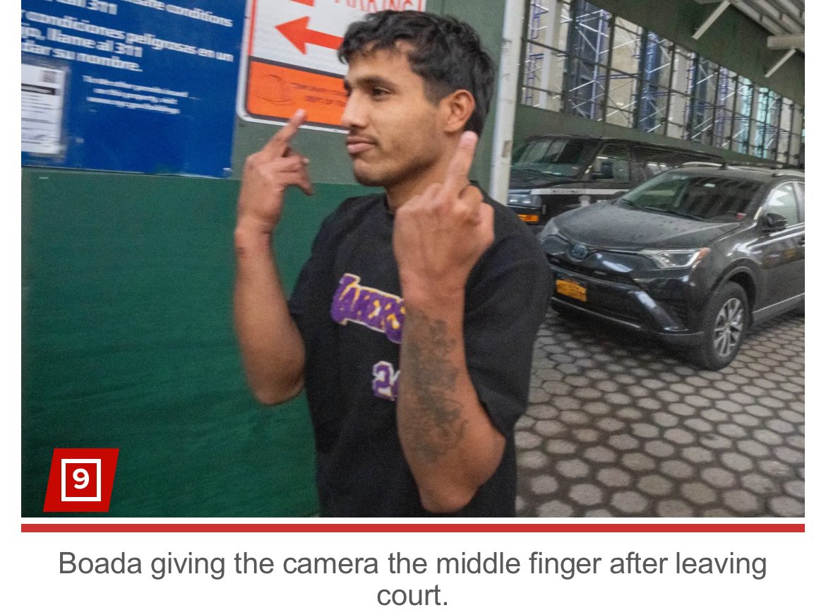 thedebralea's tweet photo. New Yorkers, if our government won’t protect our police officers and citizens, we have to take it into our own hands.
If you see this dude, call ICE. We will NOT be invaded by criminals. #Deportation #StandwithNYPD
ICE tip line: 1 (866) 347-2423 https://t.co/DEV4PyNy1H