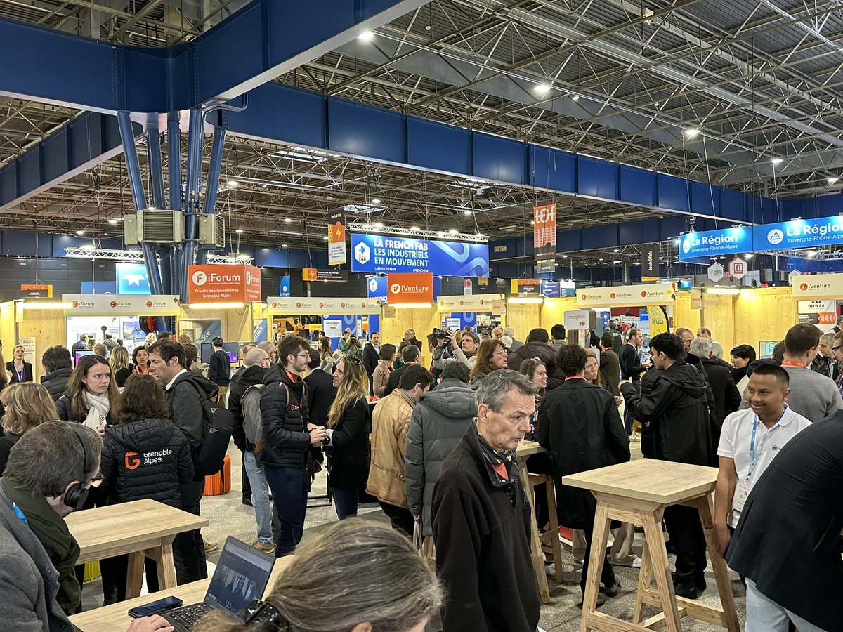 Il y avait foule pendant les deux jours de #iForum sur <a href="/techandfest/">techandfest</a> ! Start-up, porteurs de projets, accompagnateurs, investisseurs, étudiants… Plus de 110 structures mises en lumière à travers des stands, conférences, échanges informels… Un beau succès ! À l’année prochaine 🤗