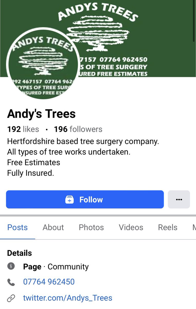 Sam_Drapers's tweet photo. All types of tree surgery. Free estimates #Tree #HERTFORDSHIRE #Essex https://t.co/Ctknpl5g29