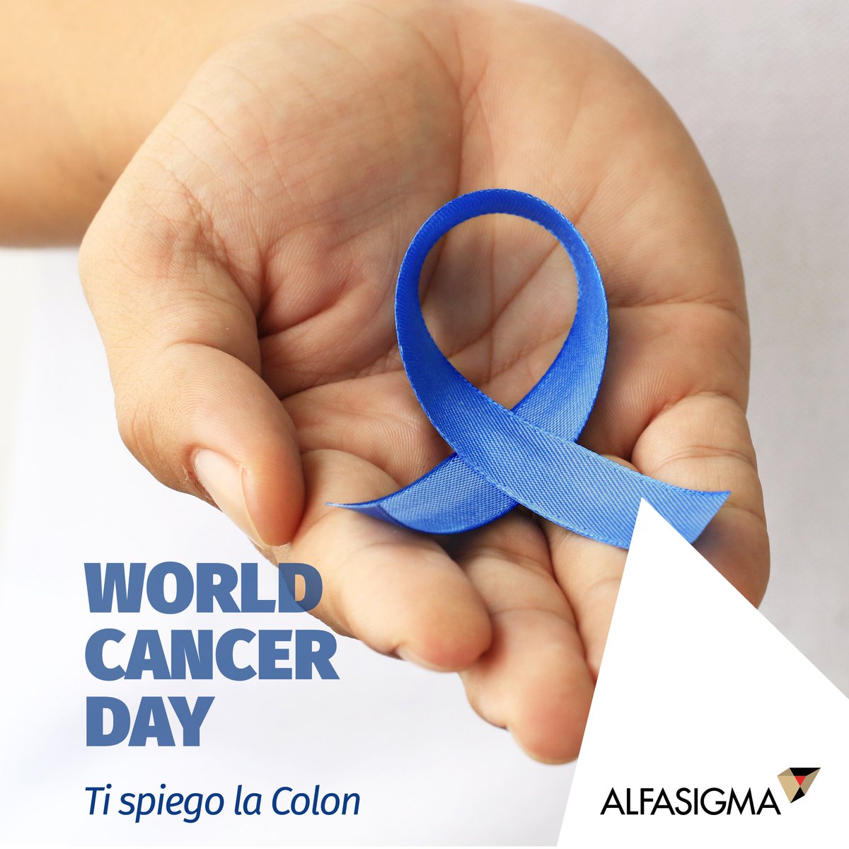 Alfasigma (@alfasigmaspa) on Twitter photo Oggi si celebra il #WorldCancerDay.
Alfasigma sostiene la campagna “Ti spiego la Colon”, iniziativa volta a sensibilizzare sull’importanza della prevenzione e della diagnosi precoce tramite l’adesione ai programmi di screening. <a href="/WHO/">World Health Organization (WHO)</a> <a href="/UICC/">Union for International #CancerControl</a>
tispiegolacolon.it Oggi si celebra il #WorldCancerDay.
Alfasigma sostiene la campagna “Ti spiego la Colon”, iniziativa volta a sensibilizzare sull’importanza della prevenzione e della diagnosi precoce tramite l’adesione ai programmi di screening. <a href="/WHO/">World Health Organization (WHO)</a> <a href="/UICC/">Union for International #CancerControl</a>
tispiegolacolon.it