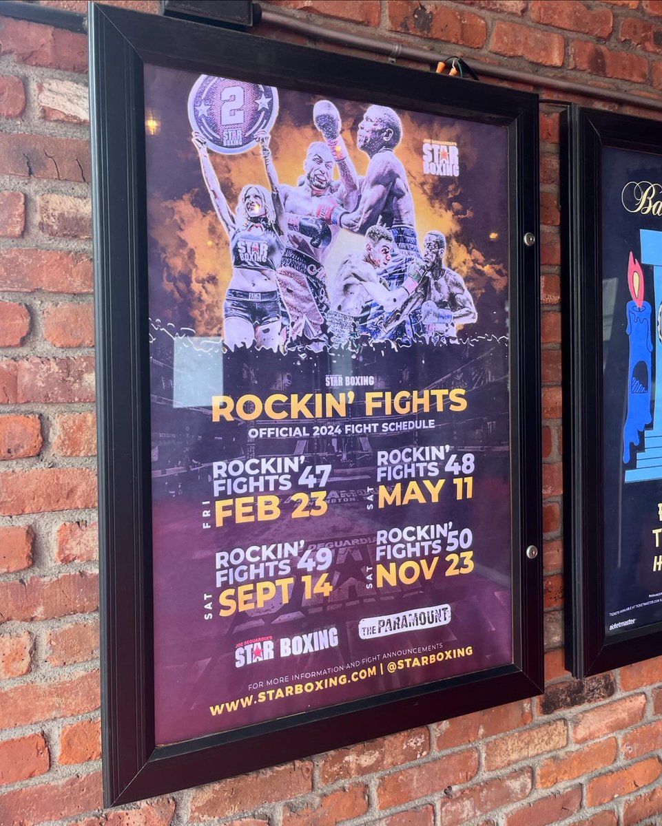 StarBoxing's tweet photo. #RockinFights ready to take over @TheParamountNY 😤
Tag a friend that needs to be at #RF46 on February 23 👀🔥
🎟️ https://t.co/uXhu7DXlBs https://t.co/Chxsh6NBL8