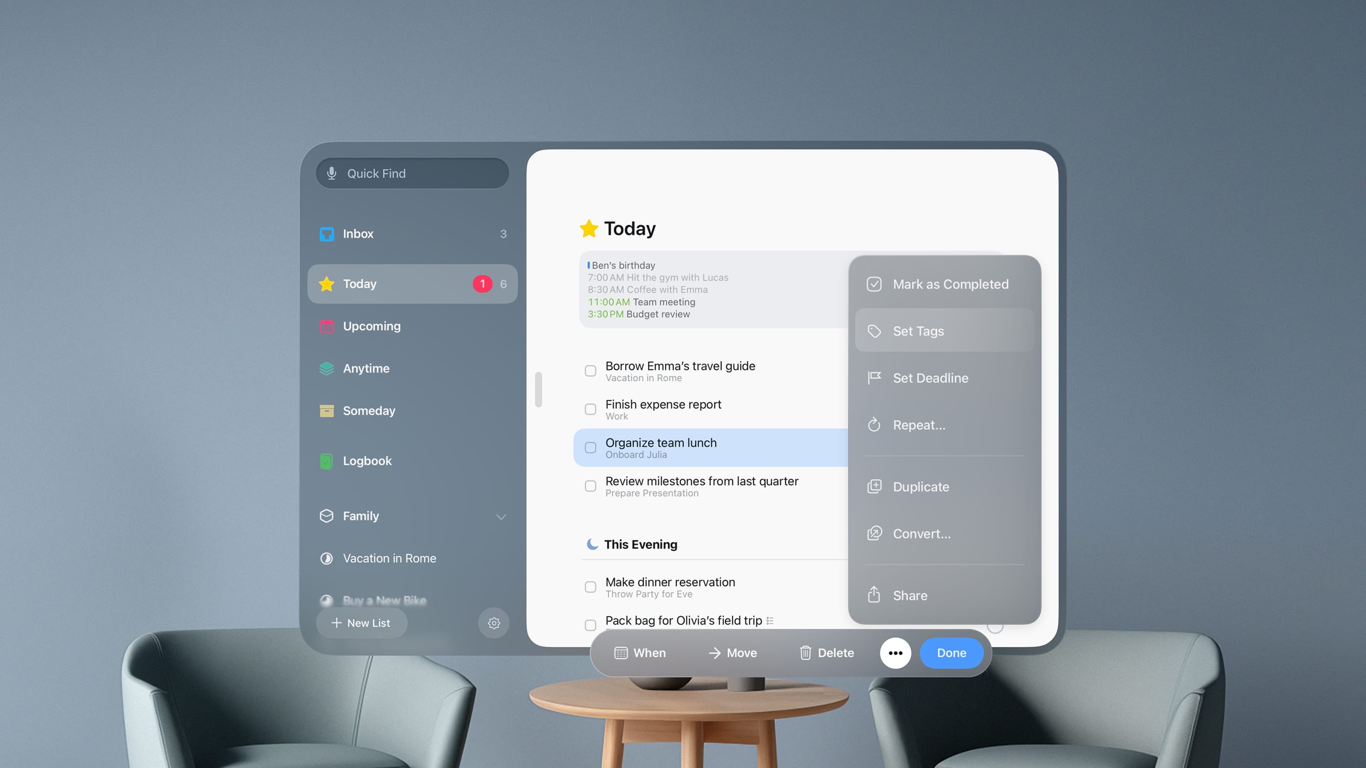 Things 3: Beautiful and Intuitive (Apple Ecosystem)