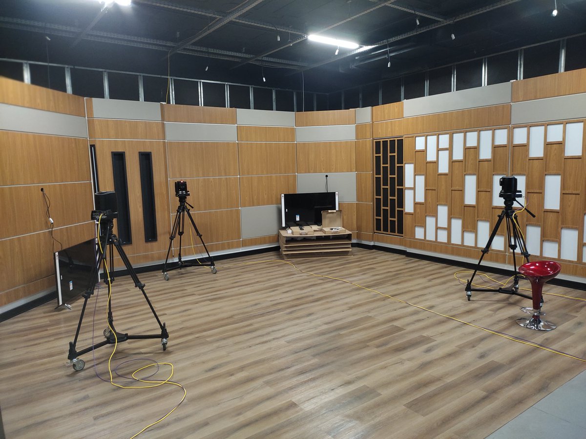 CISGRP's tweet photo. New #IURD NDI Studio &amp; Production Center located in Piauí, Brazil being executed by CIS Group!
 
#teamwork #cisgroup #creatinginnovativesolutions #workflows #broadcast #systemsintegrator #workflowdesigners #NDI #production https://t.co/ZA4AYp9IFW