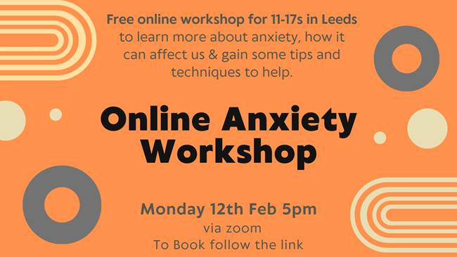 We also have an online anxiety workshop for 11-17 year olds coming up - on Monday 12th February at 5pm via Zoom. With no microphones or cameras, you are welcome to sit back and enjoy the workshop from the comfort of your home. You can sign up here: cognitoforms.com/TheMarketPlace…