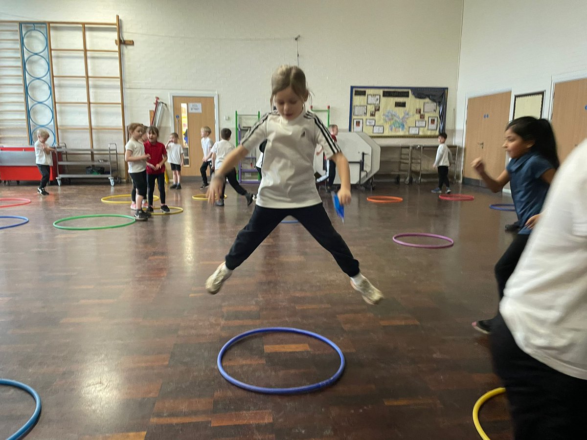 Fantastic jumping techniques in PE😄#bessacarrPE