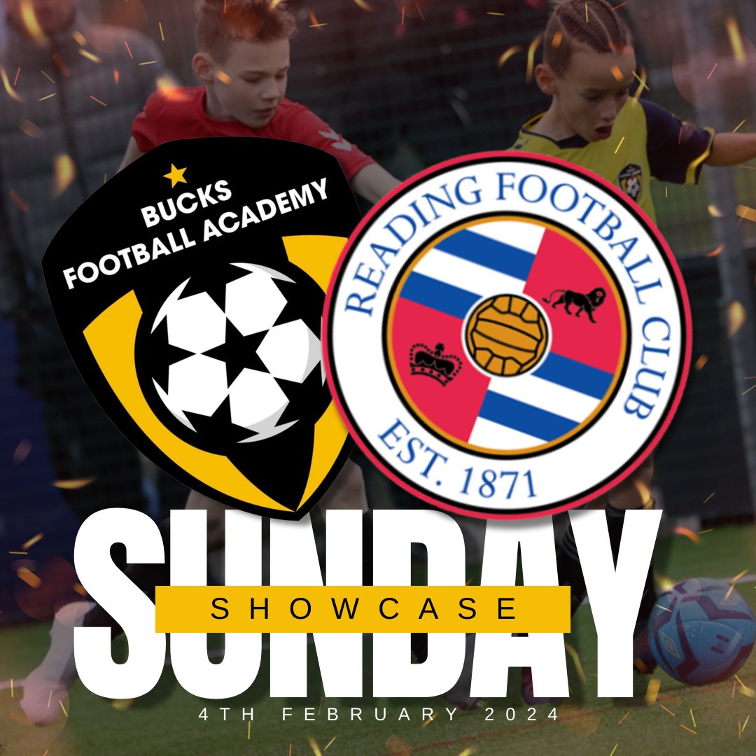 Bucks Football Academy (@bucksrtc) on Twitter photo The Bucks boys are super excited for this Sundays Showcase game!
What a great experience for our players ⚽️
U9s / U10s v <a href="/ReadingFC/">Reading FC</a> The Bucks boys are super excited for this Sundays Showcase game!
What a great experience for our players ⚽️
U9s / U10s v <a href="/ReadingFC/">Reading FC</a>