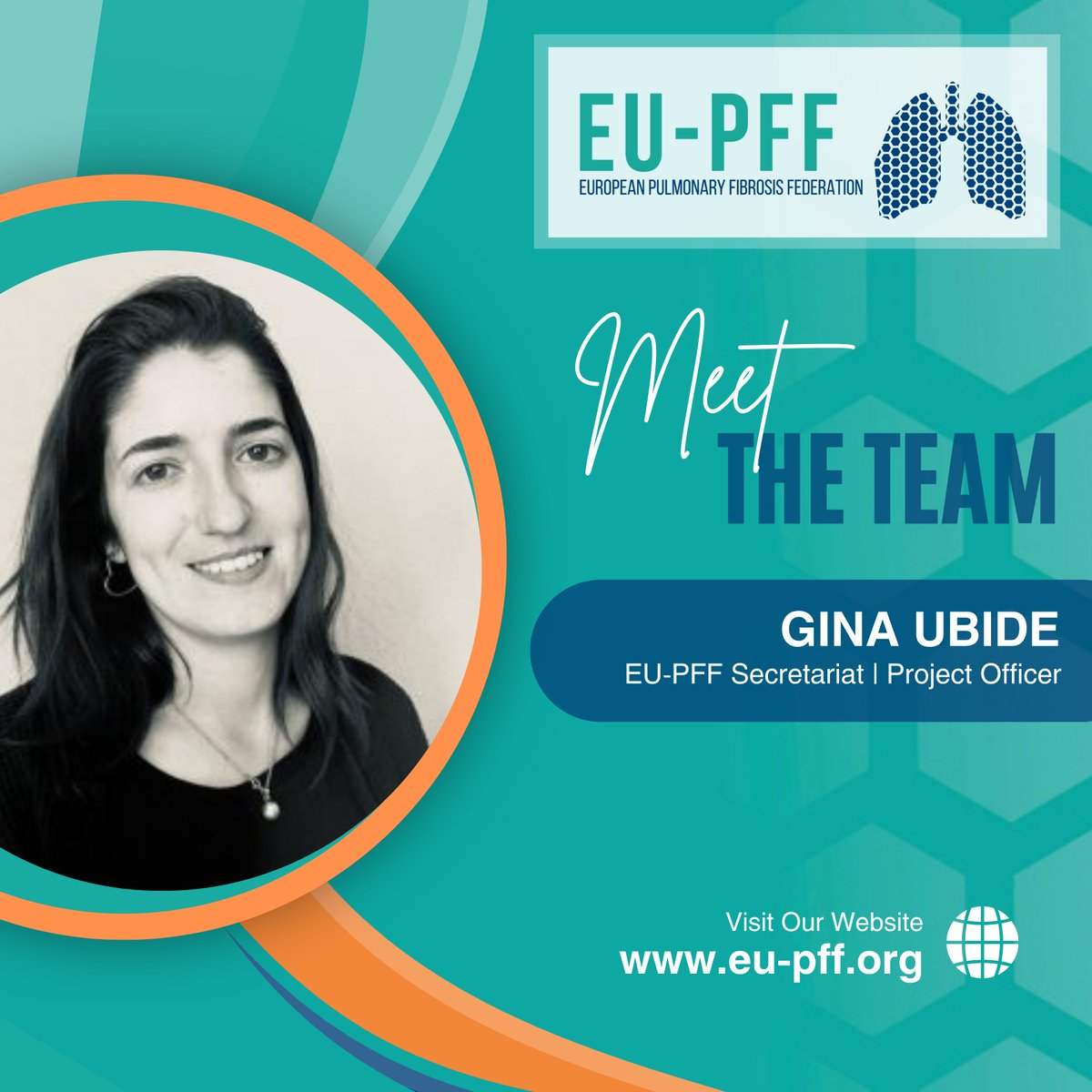 Gina Ubide complements the EU-PFF Secretariat with her wide range of skills. From supporting the team with administrative tasks to project management, logistics and communication work – she is instrumental in every task and project. Thank you, Gina! #MeetTheTeam