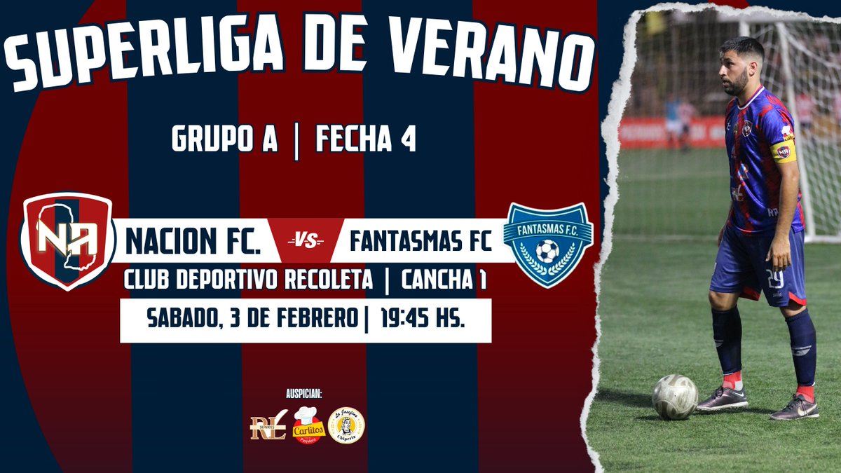🎵 Poniendo el pecho sin preguntar 🎵
<a href="/ligadetuiteros_/">Más Liga</a> | Fecha 4
• NACIÓN FC vs #FantasmasFC
#SomosUnaNación 🌪🔵🔴