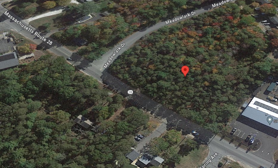 Prime Commercial Site on Cranberry Hwy in Wareham close to Village & connections to 495 and 195. Treed, level. Wide range of uses available in Commercial General District, including retail, restaurant, daycare, motor vehicle service & more! Over 300 ft of frontage! #commercialre