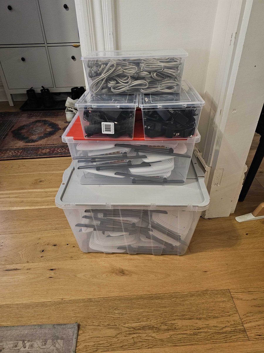 Hardware Hacking Kits are all ready to go for this weekend’s DC416 Hardware Hacking Workshop facilitated by <a href="/d1gitalandrew/">Andrew</a> and sponsored by <a href="/EYCanada/">EY Canada</a> !

Looking forward to seeing many of you this weekend!

#dc416 #hardware #hacking #workshop