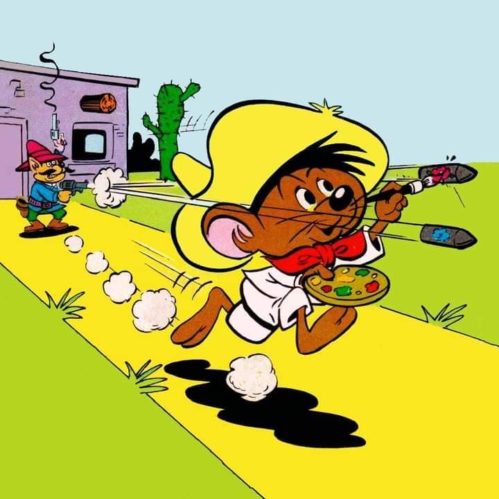 HIZLI GONZALES (SPEEDY GONZALES) ÇİZGİ FİLMİ TRT'de 1980'lerin